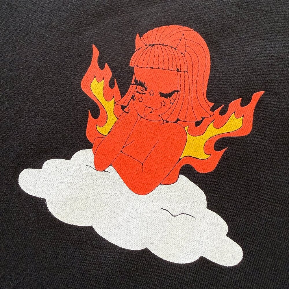 Valfre Heaven Can Wait La Diabla Long Sleeve Tee Medium - Picture 3 of 6